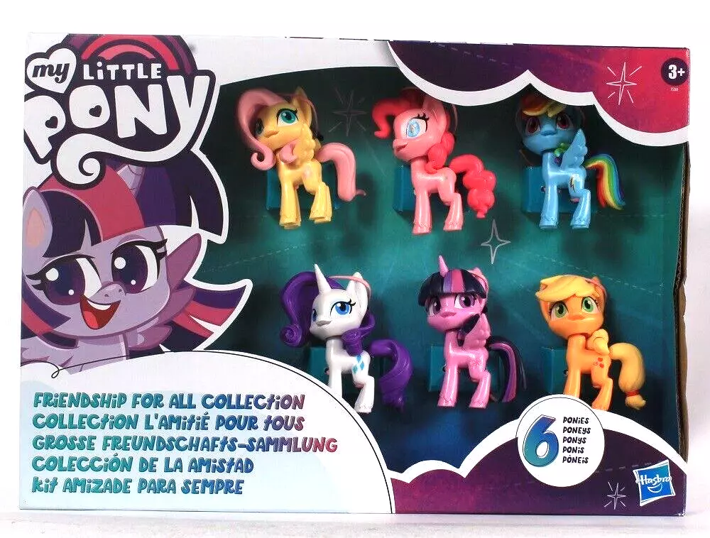 My Little Pony Friendship for All Collection Pack, 6 Pony Dolls