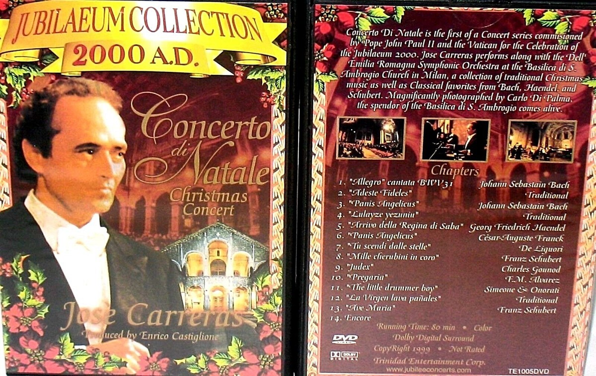(未使用･未開封品)Concerto Di Natale With Jose Carreras [DVD] 未使用・未開封品)Concerto Di Natale With Jose Carreras [DVD
