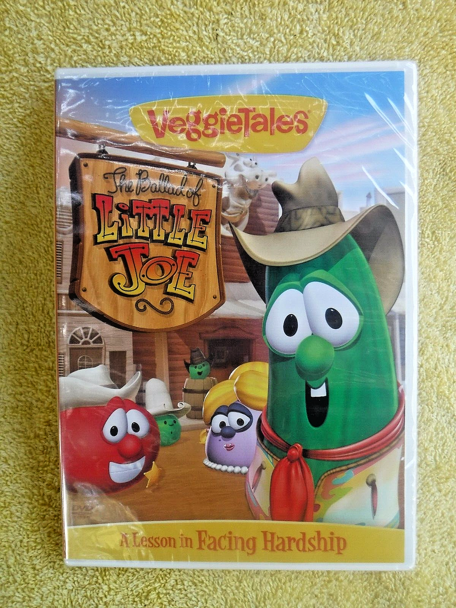 NEW/SEALED 2 DVD SET ANIMATED VEGGIETALES BALLAD OF LITTLE JOE