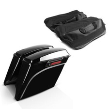 Hard saddlebags Stretched LB for Harley CVO Road King 2013 with inner bags