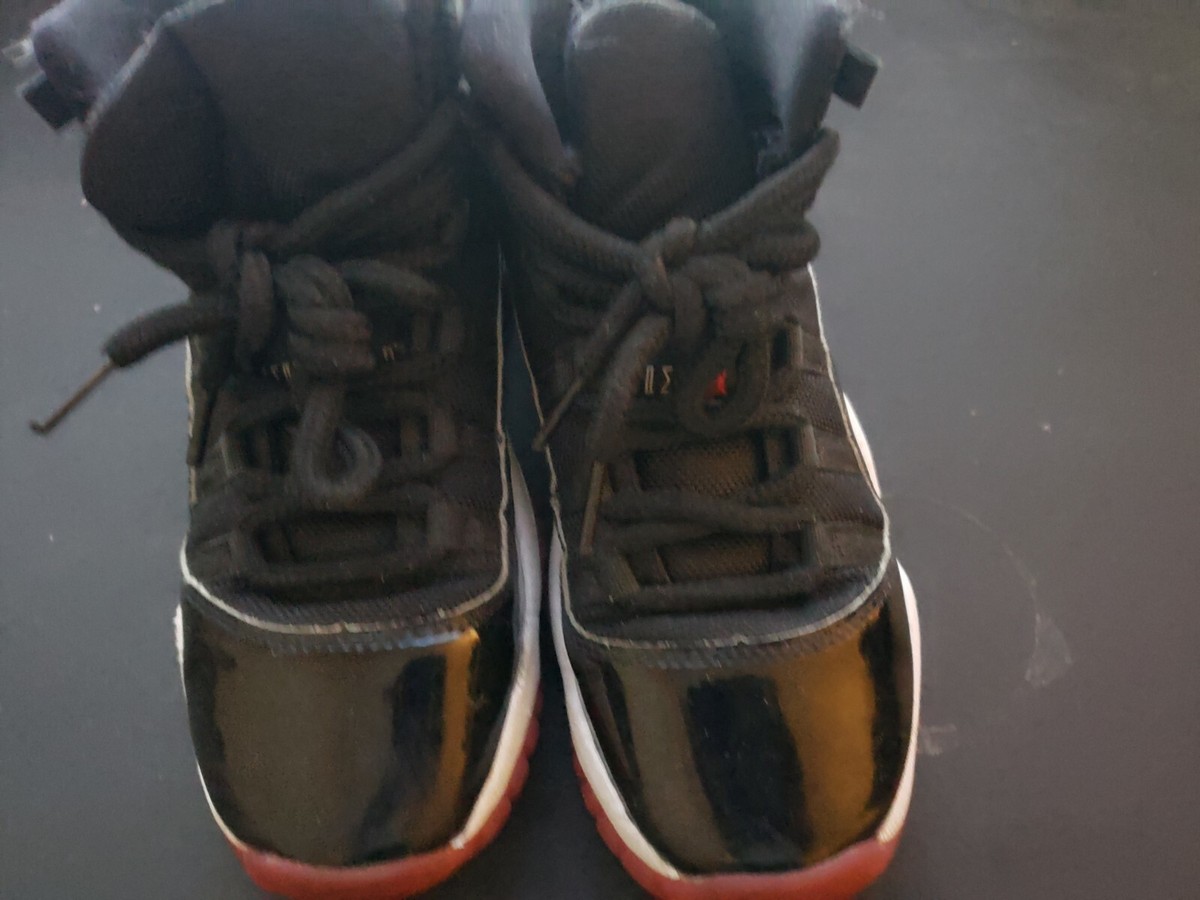 jordan 11 bred size 5y
