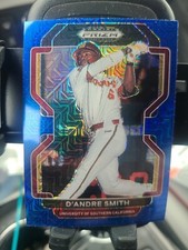 2022 Prizm Draft Picks Baseball Base Blue Mojo #PDP149 D'Andre Smith