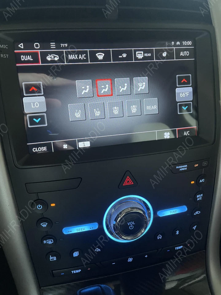 Radio estéreo para automóvil Android 13 Carplay GPS navegación WIFI para Ford Edge 2010-2015 32G Foto 2 de 4