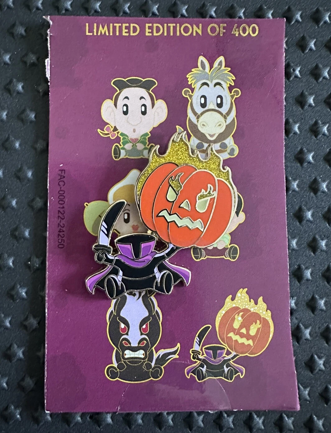 Disney Legend of Sleepy Hallow Adorbs Pin Headless Horseman LE 400 WDI MOG