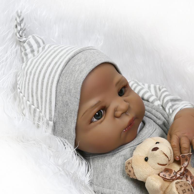 african american silicone babies