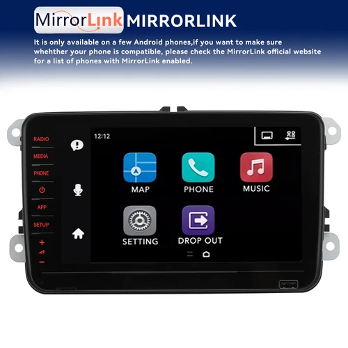 8 inch Autoradio Stereo RCD330 RCD880 Carplay Android Auto Für VW Golf Tiguan CC - Bild 14 von 16