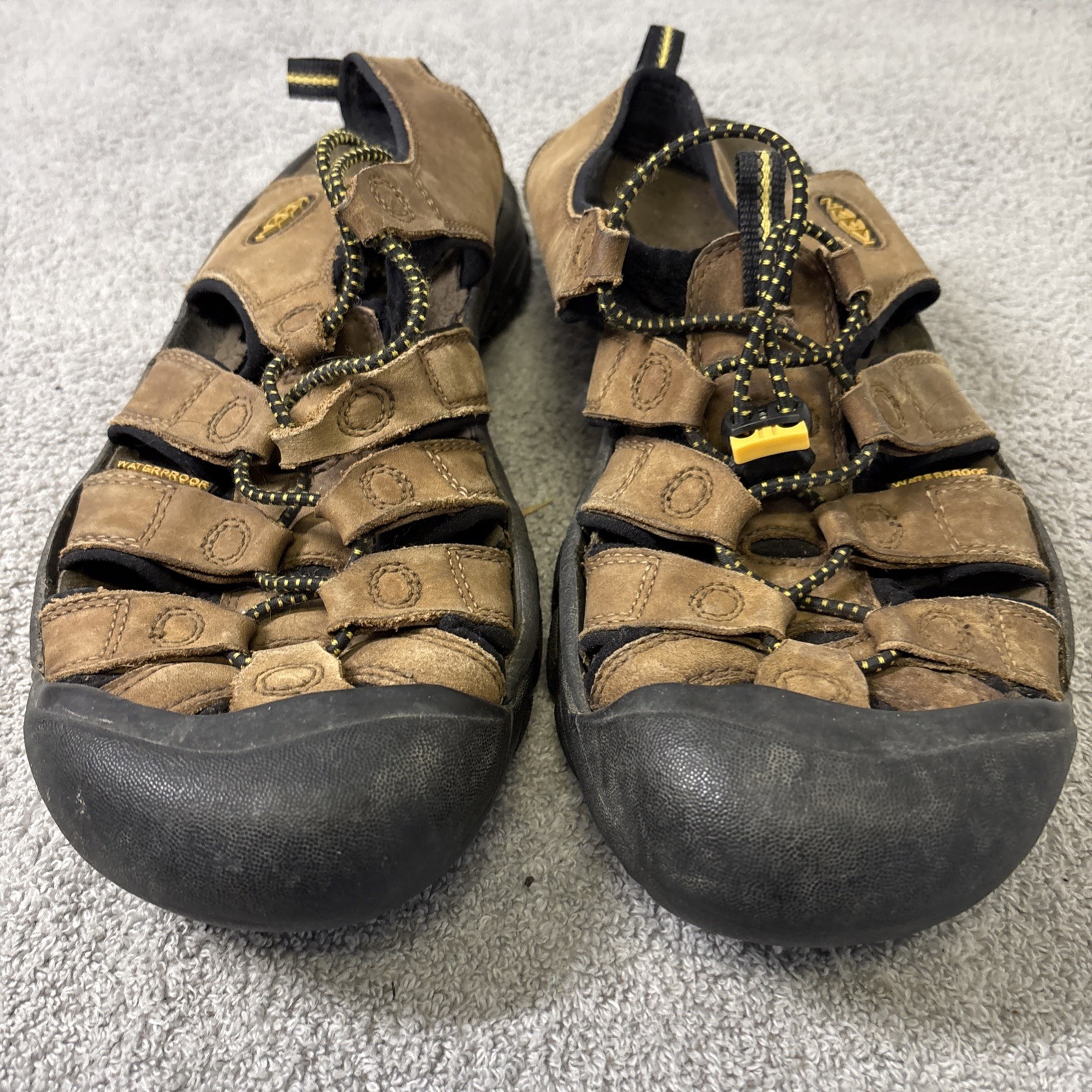 Sandali Keen Newport H2 uomo taglia 9 5 10 marrone impermeabili sportivi