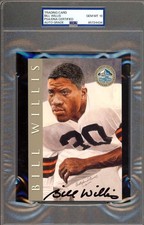 Bill Willis Gem Mint 10 PSA DNA Signed 1998 HOF Signature Series Auto
