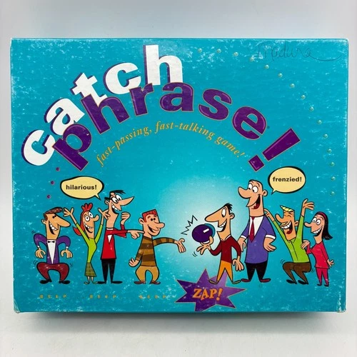 VINTAGE Catch Phrase Game COMPLETE WORKS Parker Brothers 1994 90s Words