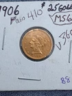1906- $2.5 Liberty Head Coin Yellow Gold
