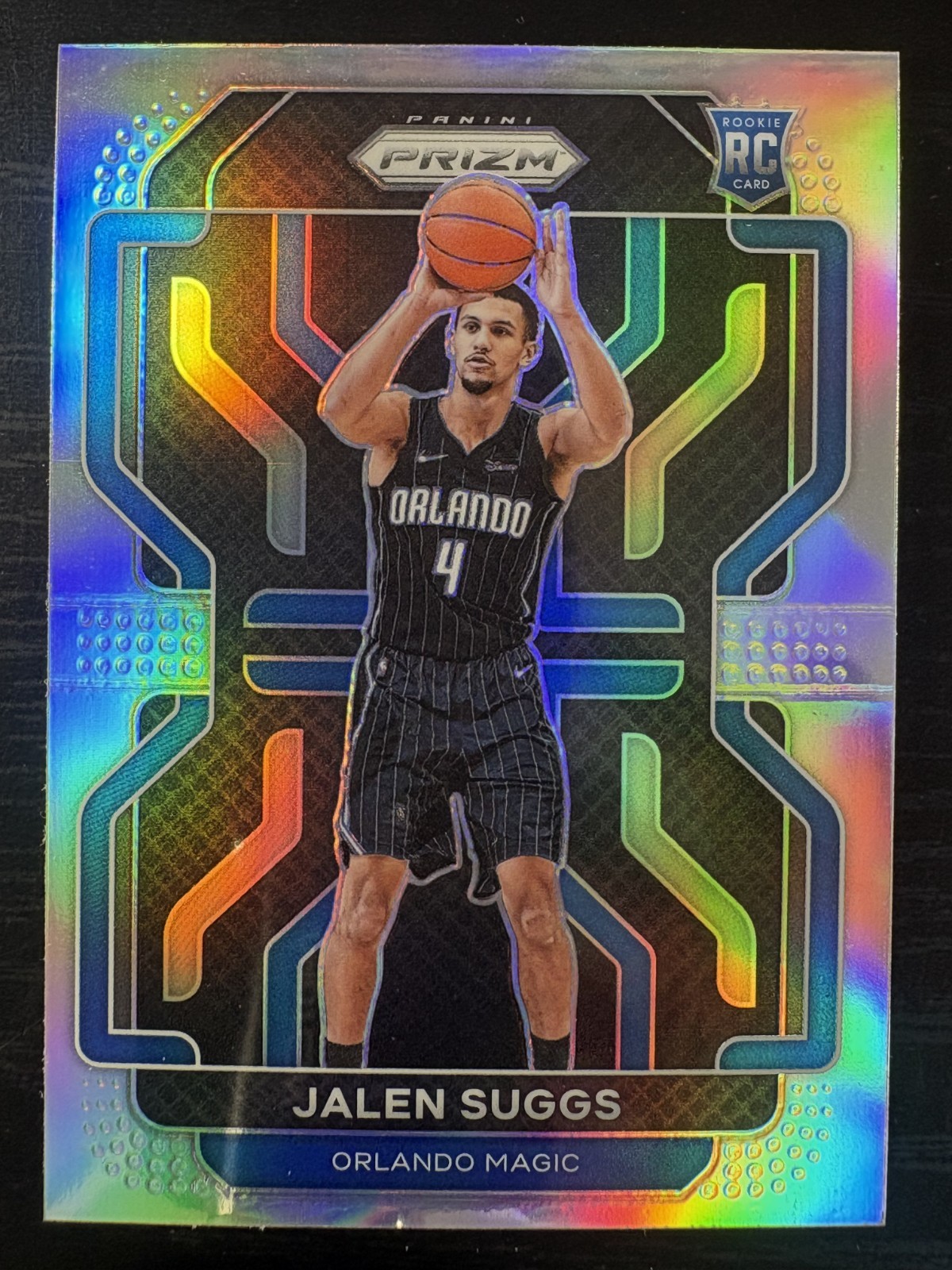 2021 Panini Prizm Jalen Suggs Rookie #314 Silver Prizm (RC) Magic