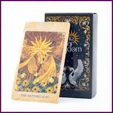 The Solar Kingdom Tarot Deck 78 Card Oracle Set for Cosmic Insight
