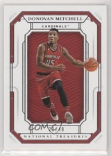 2019 Panini National Treasures Collegiate 23/49 Donovan Mitchell #7 ow1