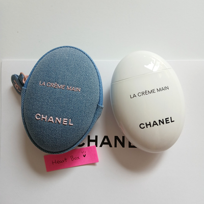 CHANEL LA CRÈME MAINS デニムケースセット CHANEL LA CRÈME MAIN Hand Cream & Denim Pouch - 2026 Denim Limited