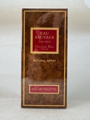 EAU SAUVAGE BY CHRISTIAN DIOR 100ML EDT VINTAGE SPRAY (NEW/NUEVO BOX & SEALED)