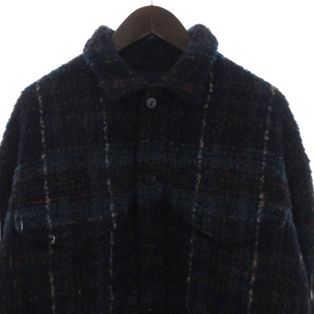 Pendleton Back Quilt Check Jacket Coverall Battin… - image 3