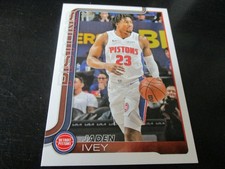 JADEN IVEY    (detroit pistons-G)  2025/26  topps  card #45 mint