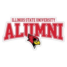 Illinois State Redbirds Laser Cut Alumni Vinyl Sticker/Magnet