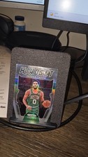 2021-22 Panini Prizm Jayson Tatum #13 Mindset Silver Prizm Celtics