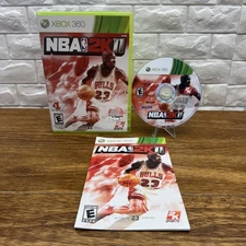 NBA 2K11 (Microsoft Xbox 360, 2010) CIB Tested Working Free Shipping