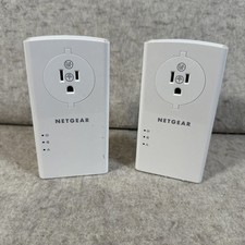 Lot of 2 NETGEAR PLP2000 Powerline 2000 Parts/Repair 