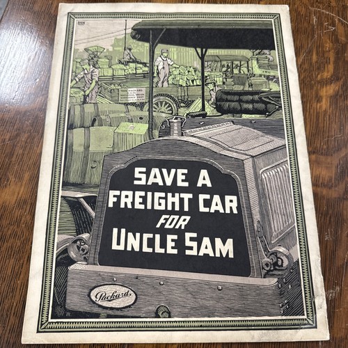 The Packard August 1918 Car Brochure 12x9 Extremely Rare - Picture 24 of 24