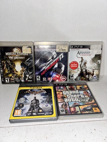 PS3 Game Lot Assorted Games - Picture 1 of 5