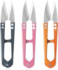 4.1inch Sewing Scissors(pack of 3) Yarn Thread Cutter Small Snips Trimming... 