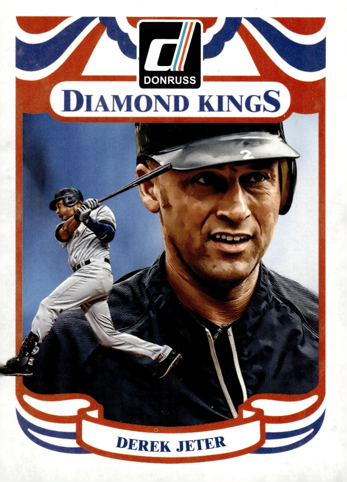Derek Jeter #3 Baseball Cards 2014 Donruss trading card — raw and PSA graded price guide