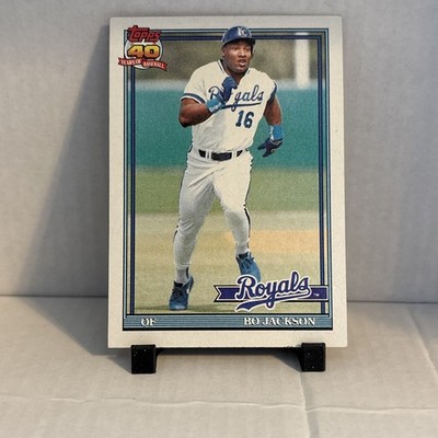 BO JACKSON 1991 Topps #600.  ROYALS