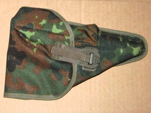 GERMAN MILITARY ARMY BUNDESWEHR FLECKTARN CAMO WALTHER P1/ P38 HOLSTER