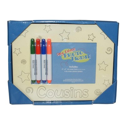 3591 - Cousins Dry Erase Photo Frame |BS-21|