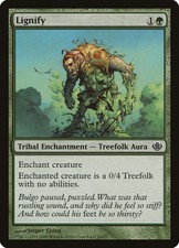 Lignify [Duel Decks: Garruk vs. Liliana] Heavily Played