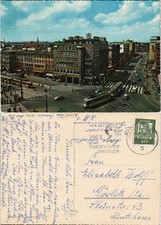 Hannover Kröpcke Straßenbahn Verkehr Geschäftsstrasse 1960/1962