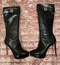 MK Platform Knee High Boots