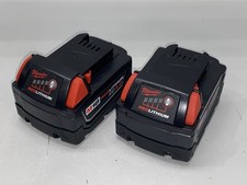 Milwaukee M18 18-Volt 5.0 Ah Lithium-Ion XC Battery Pack Lot of 2 48-11-1850