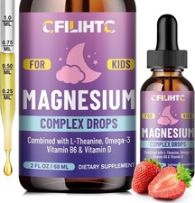 Kids Magnesium Liquid Drops-Magnesium Glycina...