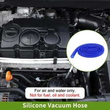 5.5Ft 9/16" 14mm ID 2mm Thickness Silicone Vacuum Hose for Air and Water Blue