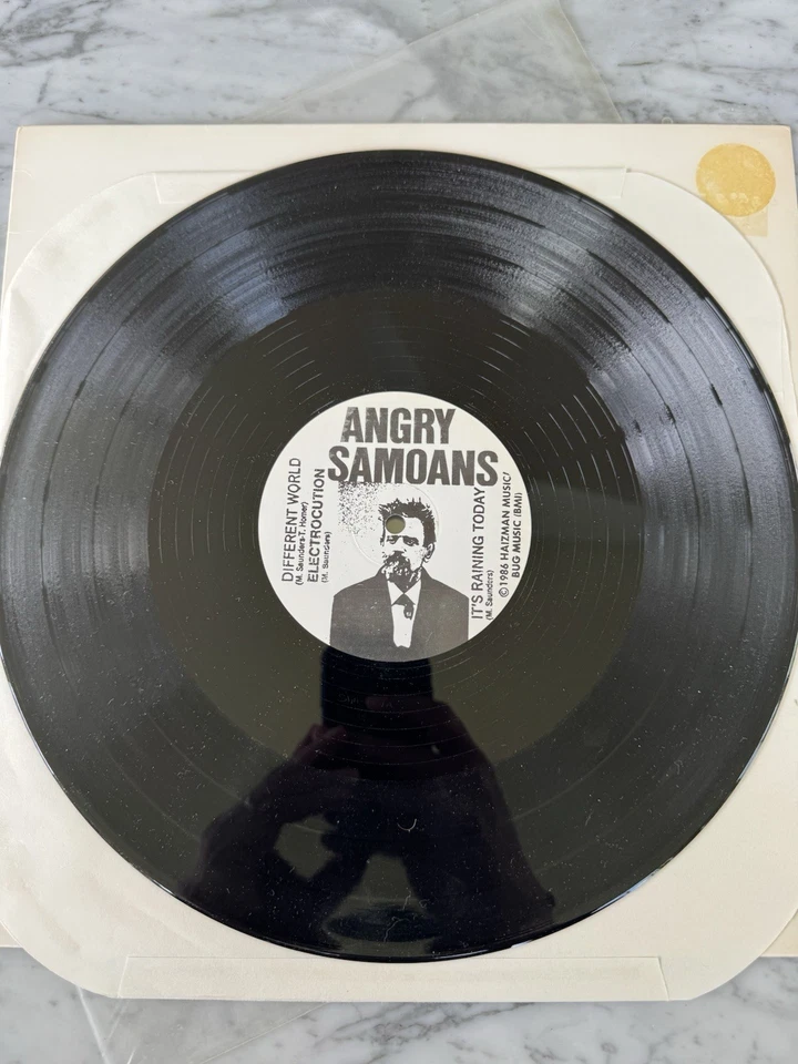 Angry Samoans ‘Yesterday Started Tomorrow’ 12” EP Test Pressing 1986 Rare Foto 3 de 4