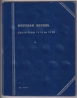 BUFFALO NICKEL COLLECTION 1913 - 1938 .05¢ US COINS IN WHITMAN BOOK