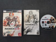 Madden NFL 2012 Playstation 2 PS2 CIB Tested