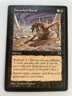 1997 Magic The Gathering “ Disturbed Burial “ Sorcery Card.