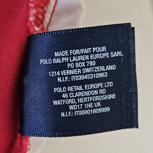 Polo by Ralph Lauren Boys Shorts Size 16 Red Cotton EUC - Picture 4 of 6