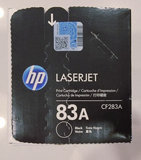 Genuine HP LaserJet 83A CF283A Black Toner Cartridge New in Sealed Box