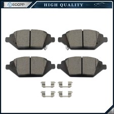 4X Front Ceramic Brake Pads for 2016 2017 2018 2019-2022 Chevrolet Spark