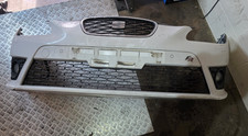 Genuine 2011 SEAT Leon Mk2 FR+ Facelift Front Bumper + Fogs Candy White (LB9A)