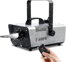 TCFUNDY Snow Machine 600W Snow Making Machine Snowflake Maker for Christmas Wedd