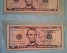 Two $5 Five Dollar Federal Reserve Note Star Notes (2-2021's) — photo 3