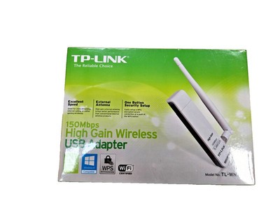 TP-Link TL-WN722N N150 High Gain USB Wi-Fi Adapter NEW Factory Sealed