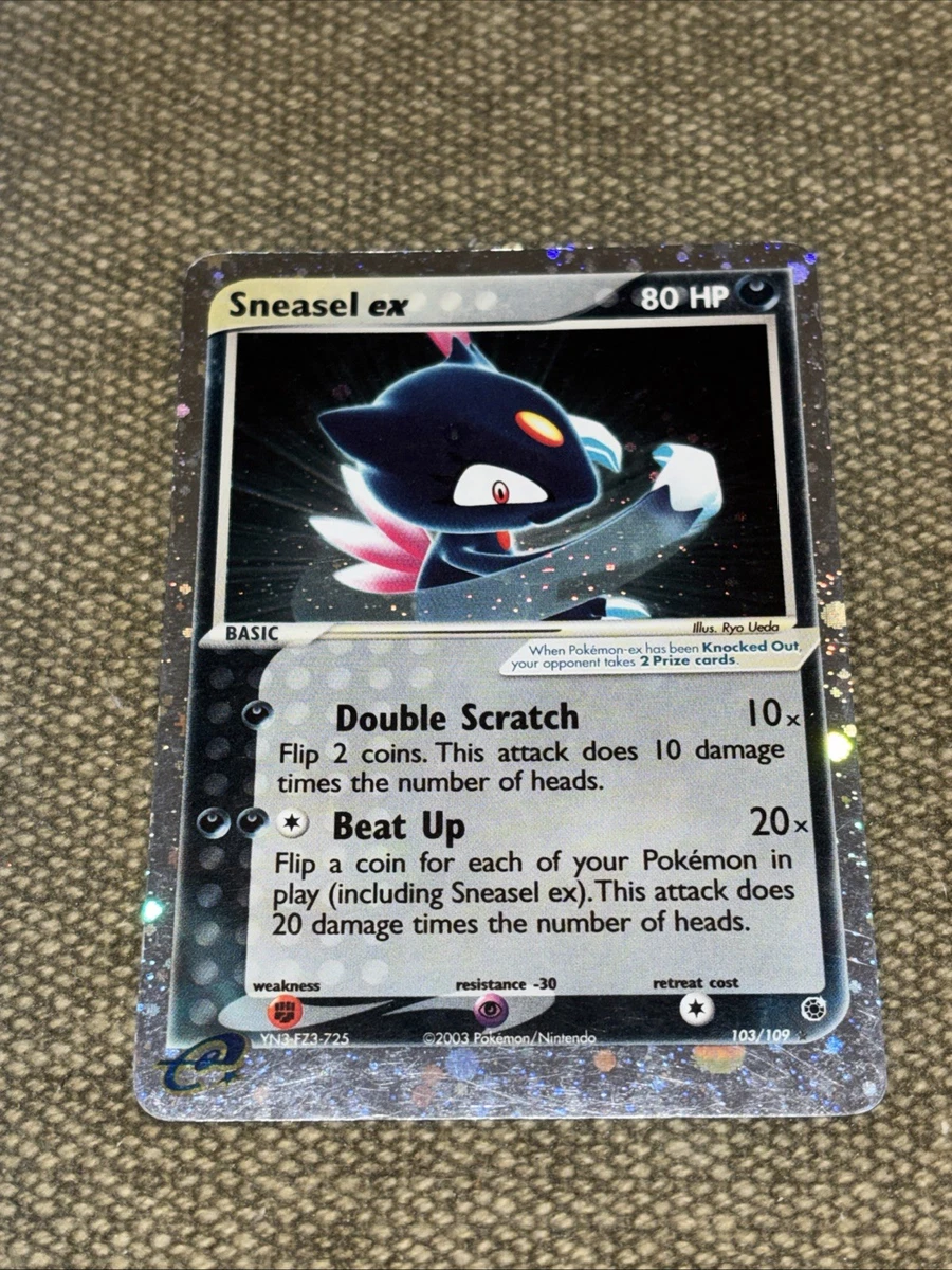 Sneasel ex Pokémon TCG Cards for sale | eBay